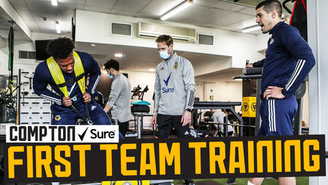 Hitting the gym HARD! | Behind the scenes of Wolves training