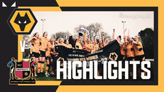 Wolves Women are crowned champions! | Wolves 2-0 Sheffield F.C. | Highlights