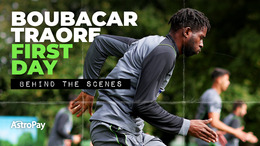 Boubacar Traore arrives at Wolves | The first look at our new signing in training