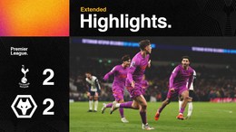 Scoring LATE to earn a point at Spurs! | Tottenham Hotspur 2-2 Wolves | Extended Highlights