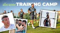 Training camp fun in Alicante | Training goals, drills, ice baths and swimming pool headers