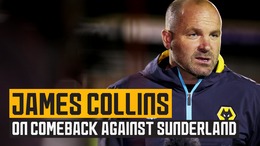 Collins delighted with the win at a 'difficult' away ground