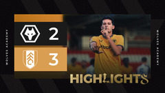 Late heartbreak for Collins' youngsters | Wolves 2-3 Fulham | PL2 Highlights