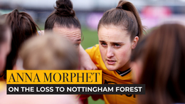 Morphet assesses the defeat to Nottingham Forest
