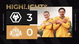 Wolves beat the Black Cats at Compton | Wolves 3-0 Sunderland | U18 highlights