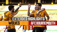 RAUL STRIKES AGAINST THE CHERRIES | Wolves 1-0 Bournemouth | Extended highlights