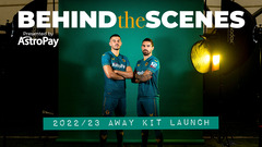 Wolves away kit launch | Design process, photoshoot, video outtakes