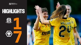 Wolves top Group Q | Wythenshawe 1-7 Wolves | Highlights