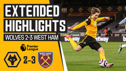 The Hammers come out on top | Wolves 2-3 West Ham | Highlights