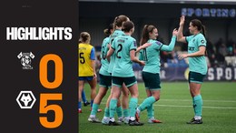 Five star cup performance | Sporting Khalsa Women 0-5 Wolves Women | Highlights