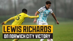 Goalscorer Richards on Norwich win