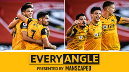 Every Angle | Raul Jimenez's beautiful finish against Sheffield United