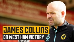 Collins on West Ham win, improving in possession and Yerson Mosquera's injury return