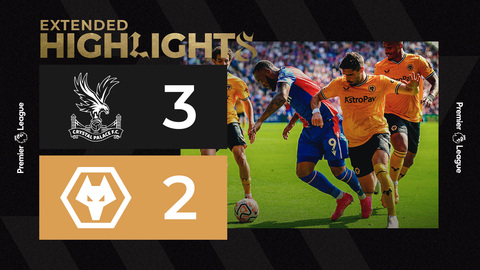 Cunha and Hwang score in defeat | Crystal Palace 3-2 Wolves | Extended Highlights