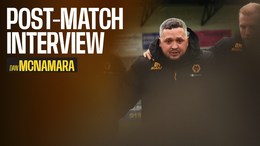 McNamara | 'That was a game of two halves.'