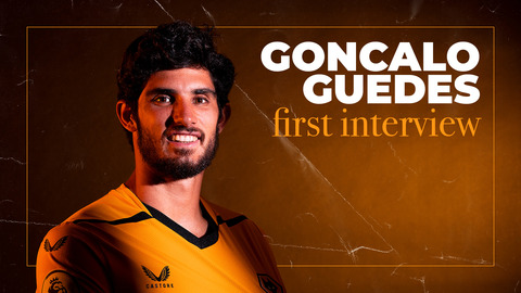 Goncalo Guedes' first Wolves interview! | 