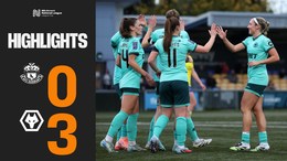 Quarter Final secured | AFC Sudbury Women 0-3 Wolves Women | Highlights
