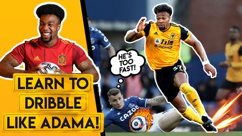 LEARN TO DRIBBLE LIKE ADAMA TRAORE! | The skills and training drills you need ft. EABskills