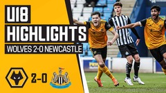 Hubner and Farmer fire Wolves Under-18's past The Magpies! | Under 18's Highlights | Wolves 2-0 Newcastle United