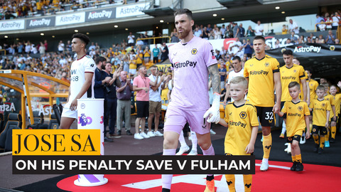 Sa reflects on his penalty save v Fulham