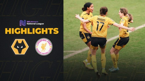 Wolves Women 2-1 Liverpool Feds | Highlights