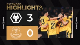 Three wins in a row for Wolves! | Wolves 3-0 Everton | Highlights