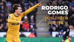 Rodrigo Gomes discusses win at Leicester