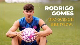 "I've grown as a player." | Rodrigo Gomes pre-season interview