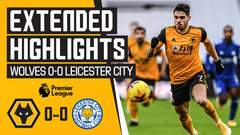 Goalless at Molineux | Wolves 0-0 Leicester City | Extended Highlights