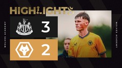 Young Wolves lose five-goal thriller | Newcastle 3-2 Wolves | U18s highlights