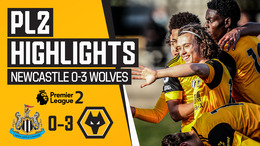 Luke Matheson's first goal for Wolves! | Newcastle United 0-3 Wolves U23s | PL2 Highlights