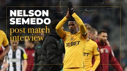 Semedo reflects on defeat at Newcastle United