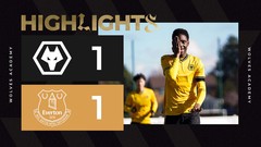 Young Wolves pegged back by Toffees! | Wolves 1-1 Everton | U18s Highlights