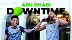 Fun in the sun! | Downtime in Abu Dhabi | Padel, darts and table tennis!