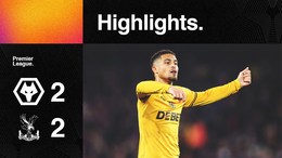 Strand Larsen and Gomes on scoresheet | Wolves 2-2 Crystal Palace | Highlights