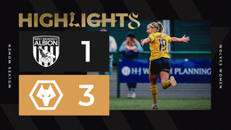 Black Country Derby win! | West Brom Women 1-3 Wolves Women | Highlights