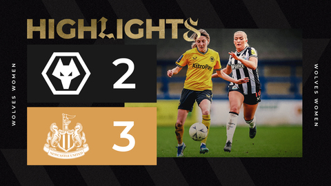 Newcastle claim the points with late winner | Wolves Women 2-3 Newcastle United | Highlights