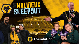 MOLINEUX SLEEPOUT | Sleeping outside at Molineux to raise money for the homeless