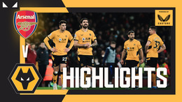 Arsenal 2-1 Wolves | Highlights