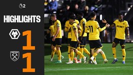 Benjamin saves stoppage time pen | Wolves U21 1-1 West Ham U21 1 | Highlights