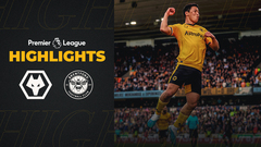Diego Costa scores first Wolves goal! | Wolves 2-0 Brentford | Highlights