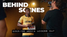 Behind the scenes at a Premier League club media day!