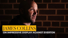 Collins on impressive display over Everton