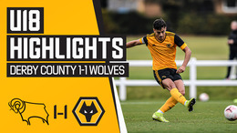 Under 18's Highlights | Derby County 1-1 Wolves | Tipton penalty not enough for Davis' young side!