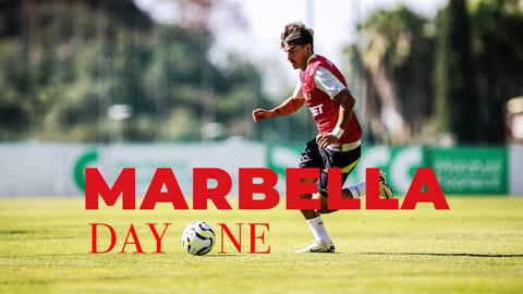Strand Larsen, Pedro Lima and Rodrigo Gomes in action! | Wolves train in Marbella