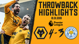 A PREMIER LEAGUE CLASSIC! Wolves 4-3 Leicester City | Throwback Highlights 