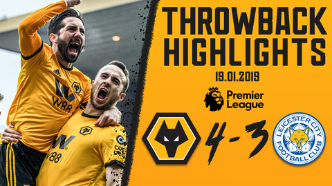 A PREMIER LEAGUE CLASSIC! Wolves 4-3 Leicester City | Throwback Highlights 