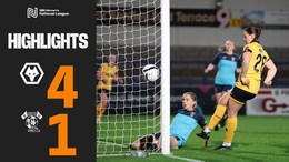 Jenner scores from 40-yards | Wolves Women 4-1 Sporting Khalsa | Highlights