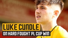 23's captain Cundle on PL Cup victory against West Ham