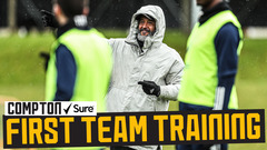 Nuno leads final session as Raul returns to full training | Wolves first team training